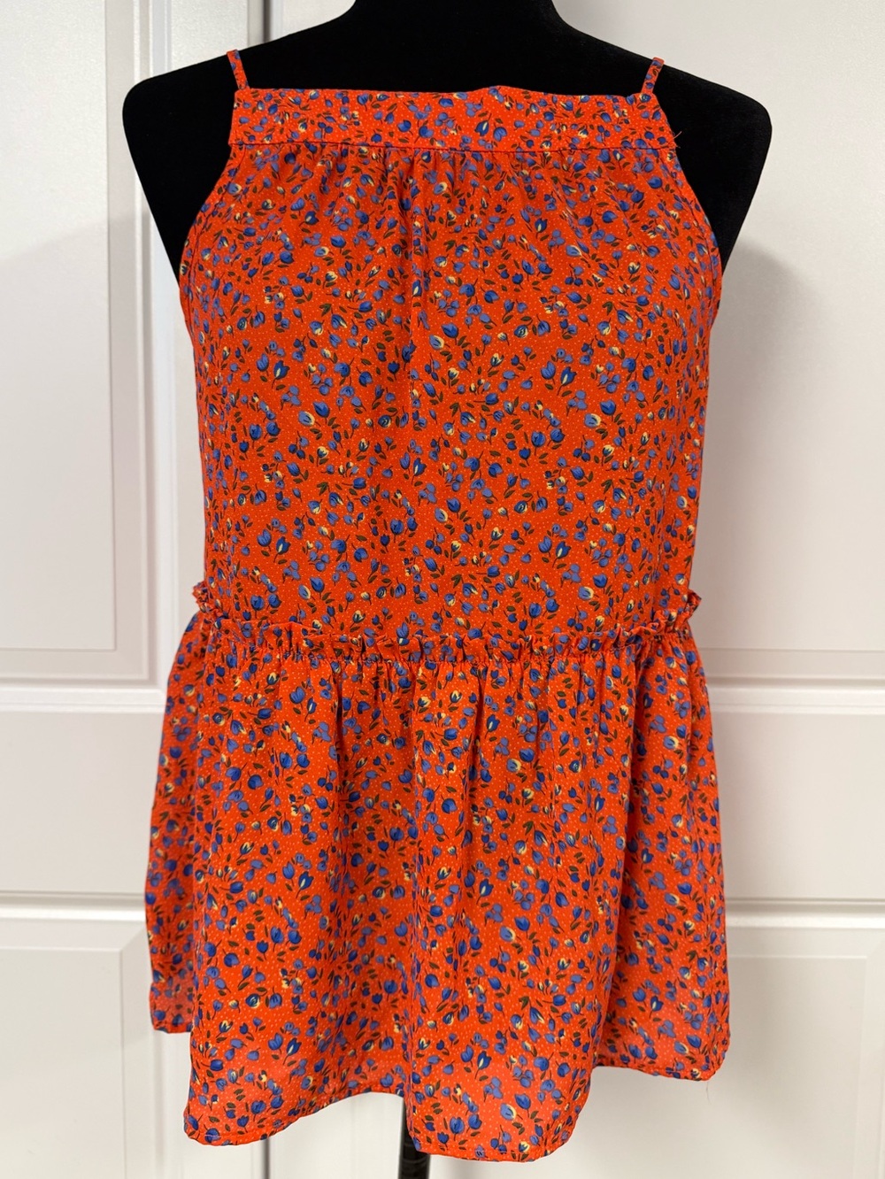 Sienna Sky Peplum Hem Top Blouse